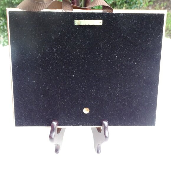 Thomas Kinkade End of a Perfect Day Canvas Print Ornate Gold Wood Frame Mini 3x5 - Picture 5 of 6